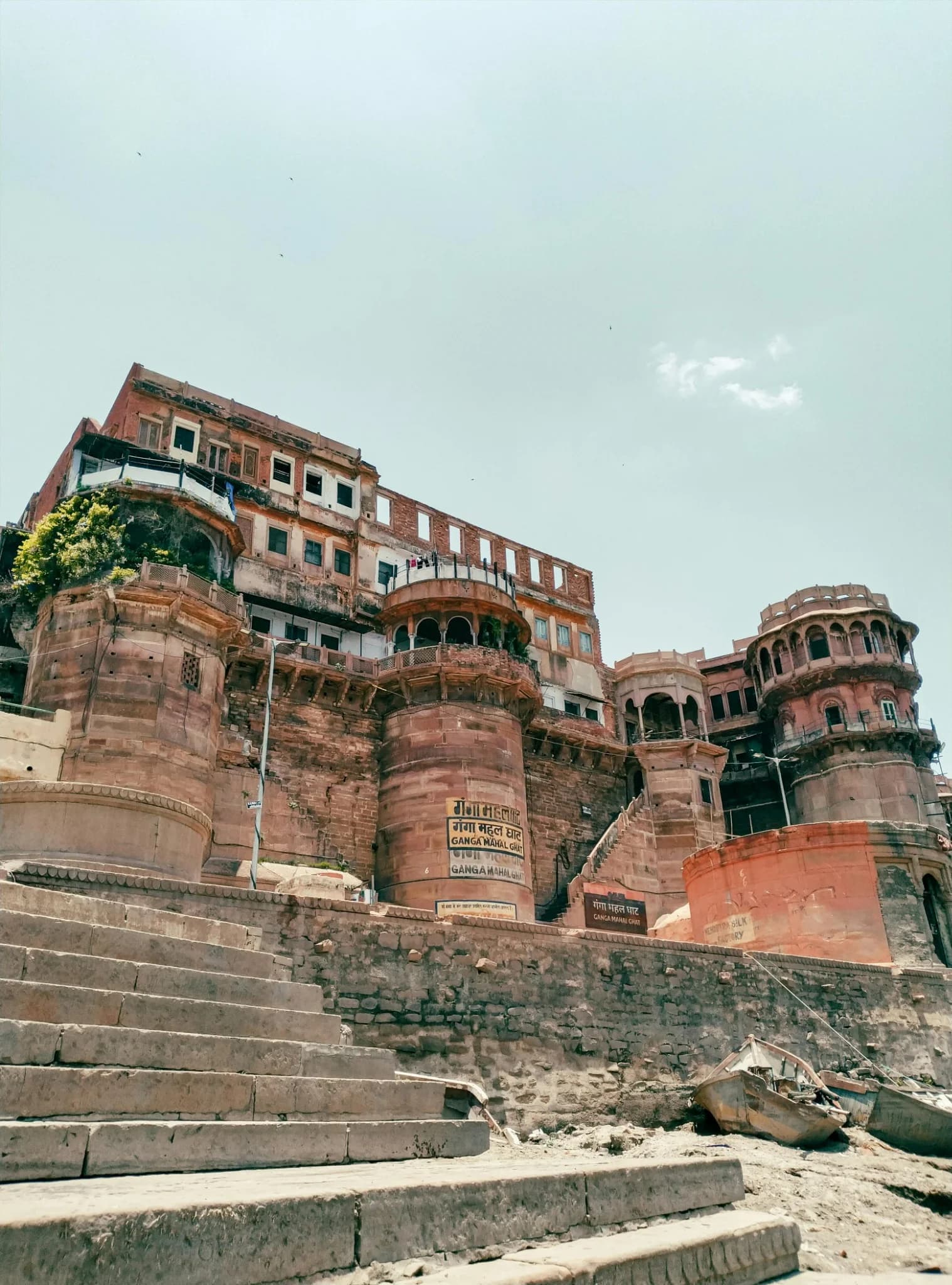Historic stepwell in Varanasi